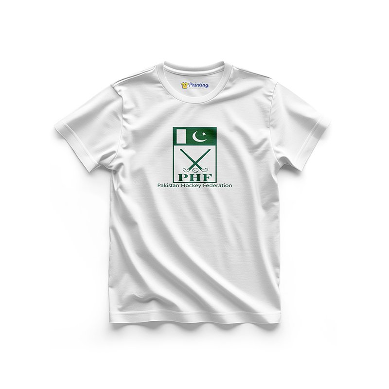 PHF Logo Printed - Sports Events T-Shirts ECSE11