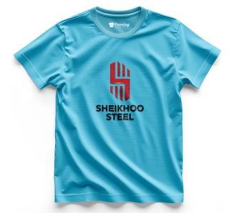 Sheikhoo Steel Logo Printed – Steel Industry Workers T-Shirts CBSI10
