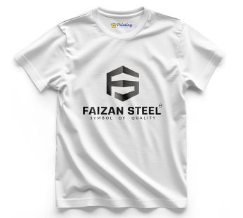 Faizan Steel Logo Printed – Steel Industry Workers T-Shirts CBSI13