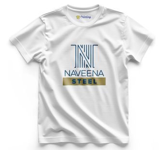 Naveena Steel Logo Printed – Steel Industry Workers T-Shirts CBSI05