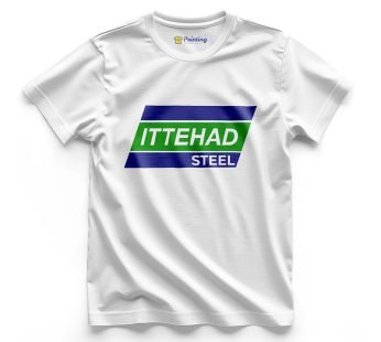 Ittehad Steel Logo Printed – Steel Industry Workers T-Shirts CBSI07
