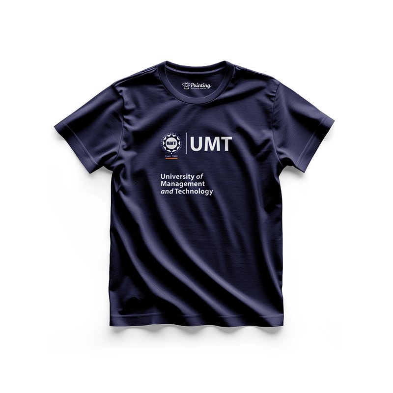 UMT Logo Printed - University Society T-Shirts EIUS10