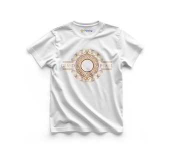Grand Pearl Logo Printed – Wedding Hall Staff T-Shirt ECWH10