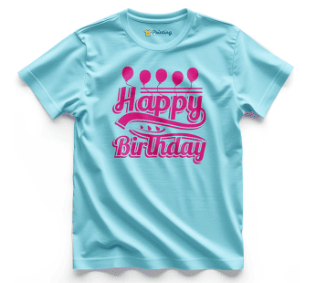 Birthday Celebration Vector Printed T-Shirt ECHB-01