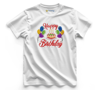 Birthday Celebration Vector Printed T-Shirt ECHB-02