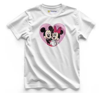 Couple Vector Printed T-Shirt ECCT-09