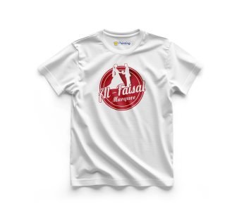 Al Faisal Logo Printed – Wedding Hall Staff T-Shirt ECWH14
