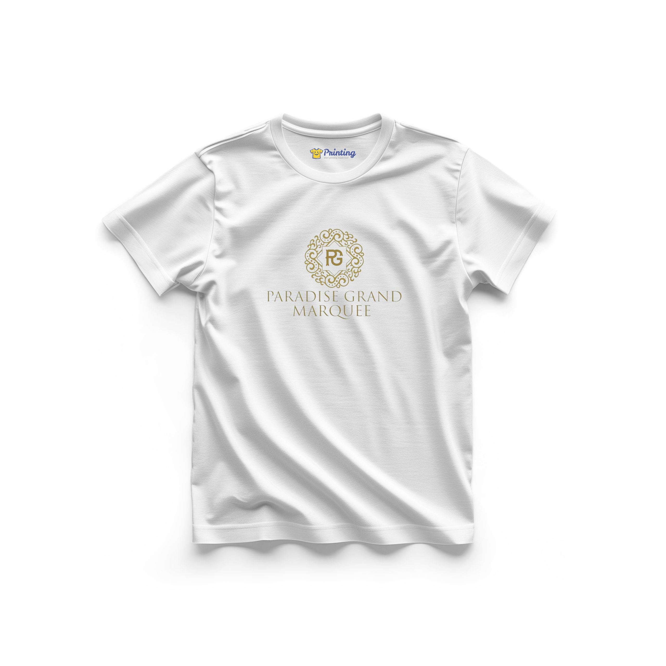 Paradise Logo Printed - Wedding Hall Staff T-Shirt ECWH09