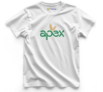 Apex Logo Printed – Agriculture Company Staff T-Shirts CBAC14