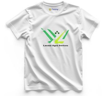 Lasani Agro Logo Printed – Agriculture Company Staff T-Shirts CBAC15