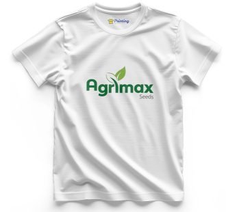Agri Max Logo Printed – Agriculture Company Staff T-Shirts CBAC04