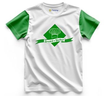 Bread and Butter Logo Printed – Bakery Staff T-Shirts CBBS13