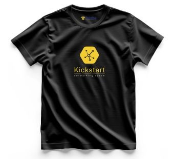 Kickstart Logo Printed – Coworking Space T-Shirts CBCS11