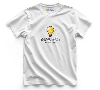 Think Spot Logo Printed – Coworking Space T-Shirts CBCS03