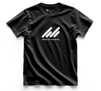 Value Coworking Logo Printed – Coworking Space T-Shirts CBCS05