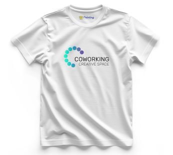 Coworking Creative Space Logo Printed – Coworking Space T-Shirts CBCS06