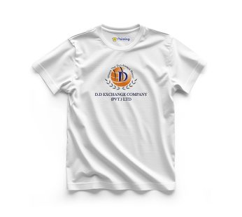 DD Logo Printed – Currency Exchange Company T-Shirts CBCE05