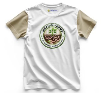 Ibrahim Farms Company Logo Printed T-Shirts CBFC12