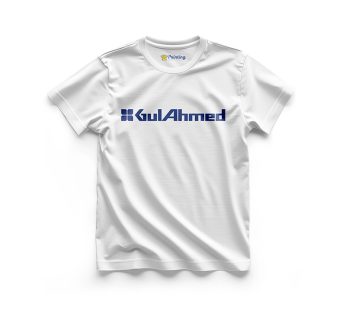 Gul Ahmed Logo Printed – Garments Factory Staff T-Shirts CBGF03