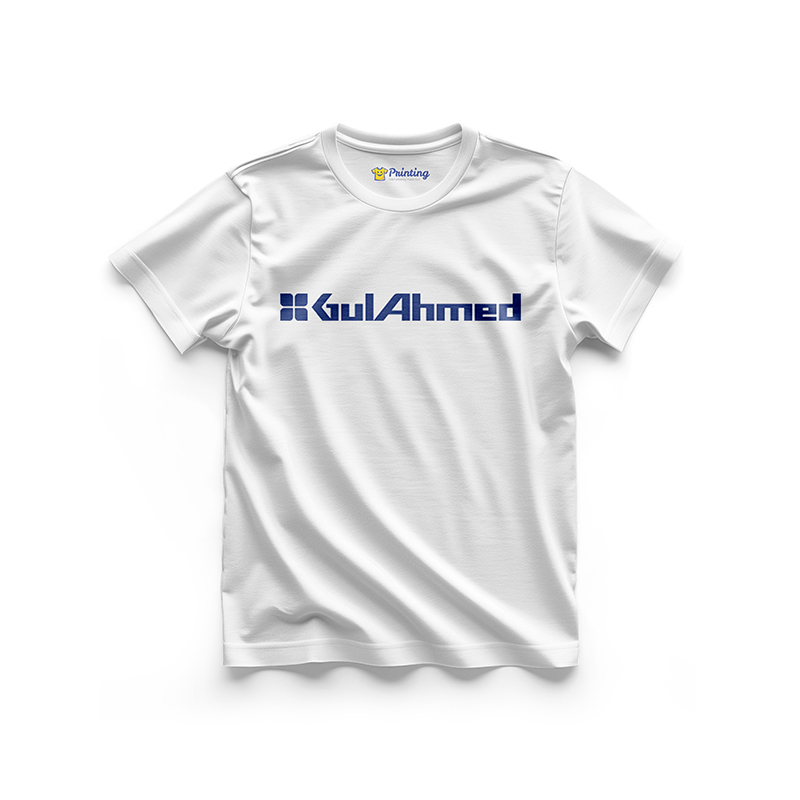 Gul Ahmed Logo Printed - Garments Factory Staff T-Shirts CBGF03