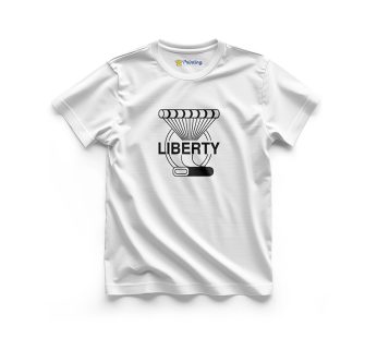 Liberty Logo Printed – Garments Factory Staff T-Shirts CBGF04