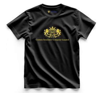 Century Insurance Logo Printed – Insurance Company T-Shirts CBIC10