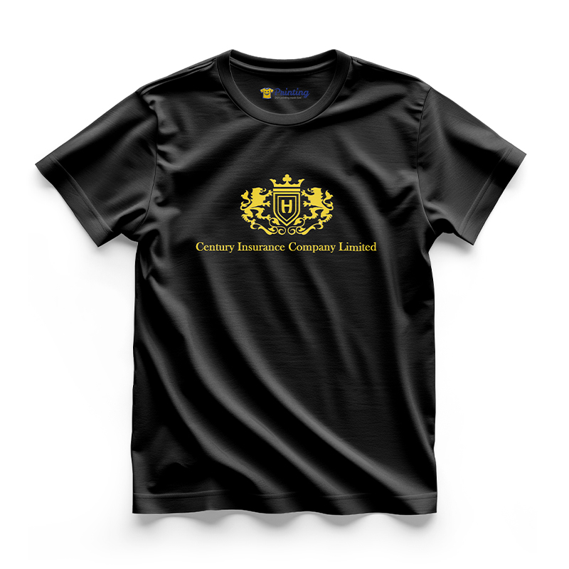 Century Insurance Logo Printed - Insurance Company T-Shirts CBIC10