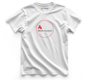 Alfalah Logo Printed – Insurance Company T-Shirts CBIC14