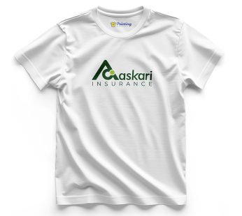 Aaskari Logo Printed – Insurance Company T-Shirts CBIC05