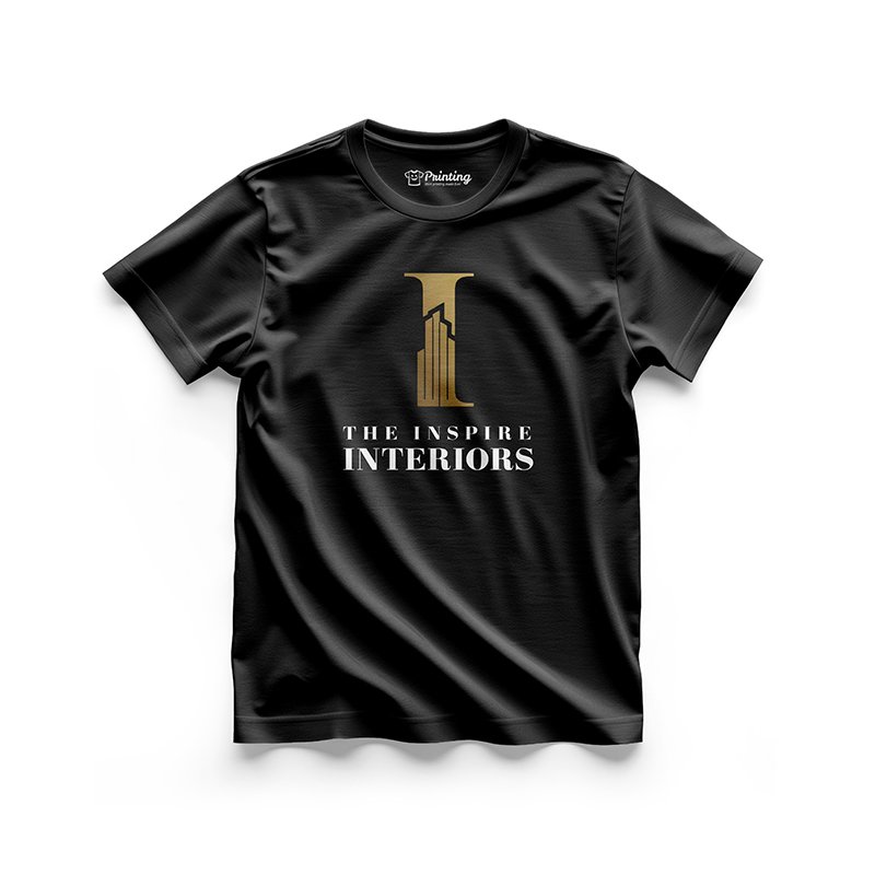 The Inspires Logo Printed - Interior Design T-Shirt CBID02