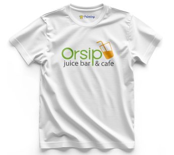 Orsip Logo Printed – Juice Bar T-Shirts CBJB14