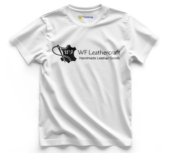 WF Leathercraft Logo Printed – Leather Company Staff T-Shirts CBLC07