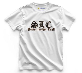Super Leather Craft Logo Printed – Leather Company Staff T-Shirts CBLC14