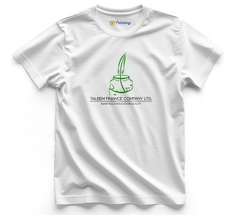 Taleem Logo Printed – Microfinance Company T-Shirts CBMC09