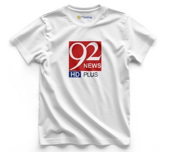 92 News Logo Printed – News Channel T-Shirts CBNC05
