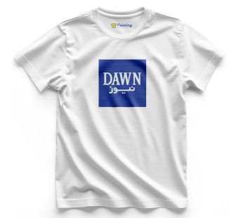 DAWN News Logo Printed – News Channel T-Shirts CBNC11
