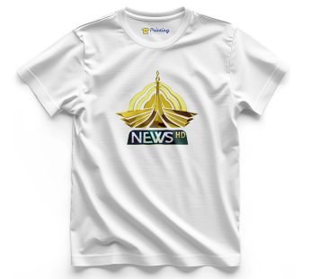 PTV News Logo Printed – News Channel T-Shirts CBNC13