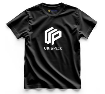 Ultra Pack Logo Printed – Packaging Company Staff T-Shirts CBPC08