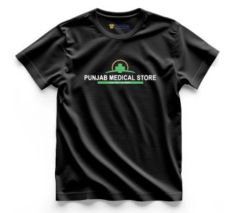 Punjab Medical Logo Printed – Pharmacy Staff T-Shirts CBPS19