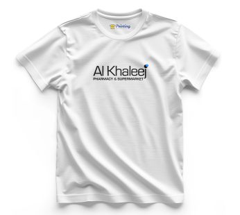 Al Khaleej Logo Printed – Pharmacy Staff T-Shirts CBPS21