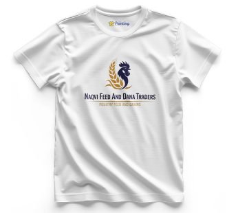 Naqvi Logo Printed – Poultry Farm Staff T-Shirts CBPF12