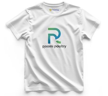 Roomi Poultry Logo Printed – Poultry Farm Staff T-Shirts CBPF13