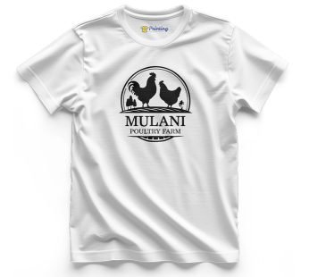 Multani Poultry Logo Printed – Poultry Farm Staff T-Shirts CBPF14
