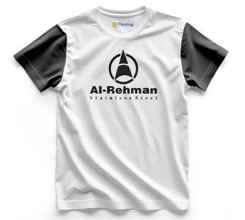 Al Rehman Steels Logo Printed – Steel Industry Company Staff T-Shirts CBSI15