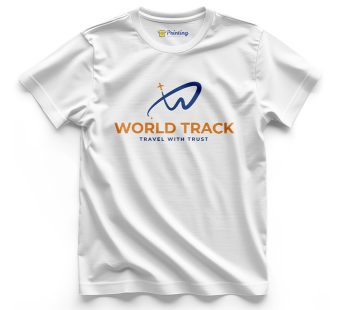 World Track Logo Printed – Ticketing Staff T-Shirts CBTS15