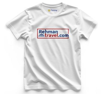 Rehman Travel Logo Printed – Ticketing Staff T-Shirts CBTS08