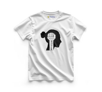 Women Empowerment Clipart Printed T-Shirts LPWE08