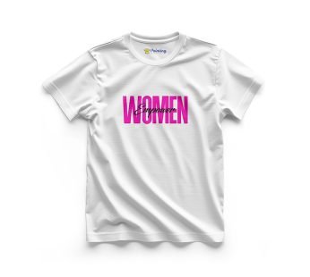 Women Empowerment Artwork Printed T-Shirts LPWE09