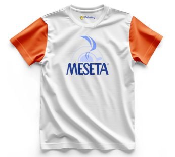 Meseta Logo Printed – Coffee Café Staff T-Shirts CBCC15