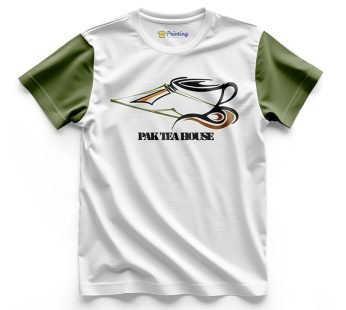 PAK TEA HOUSE Logo Printed – Coffee Café Staff T-Shirts CBCC19
